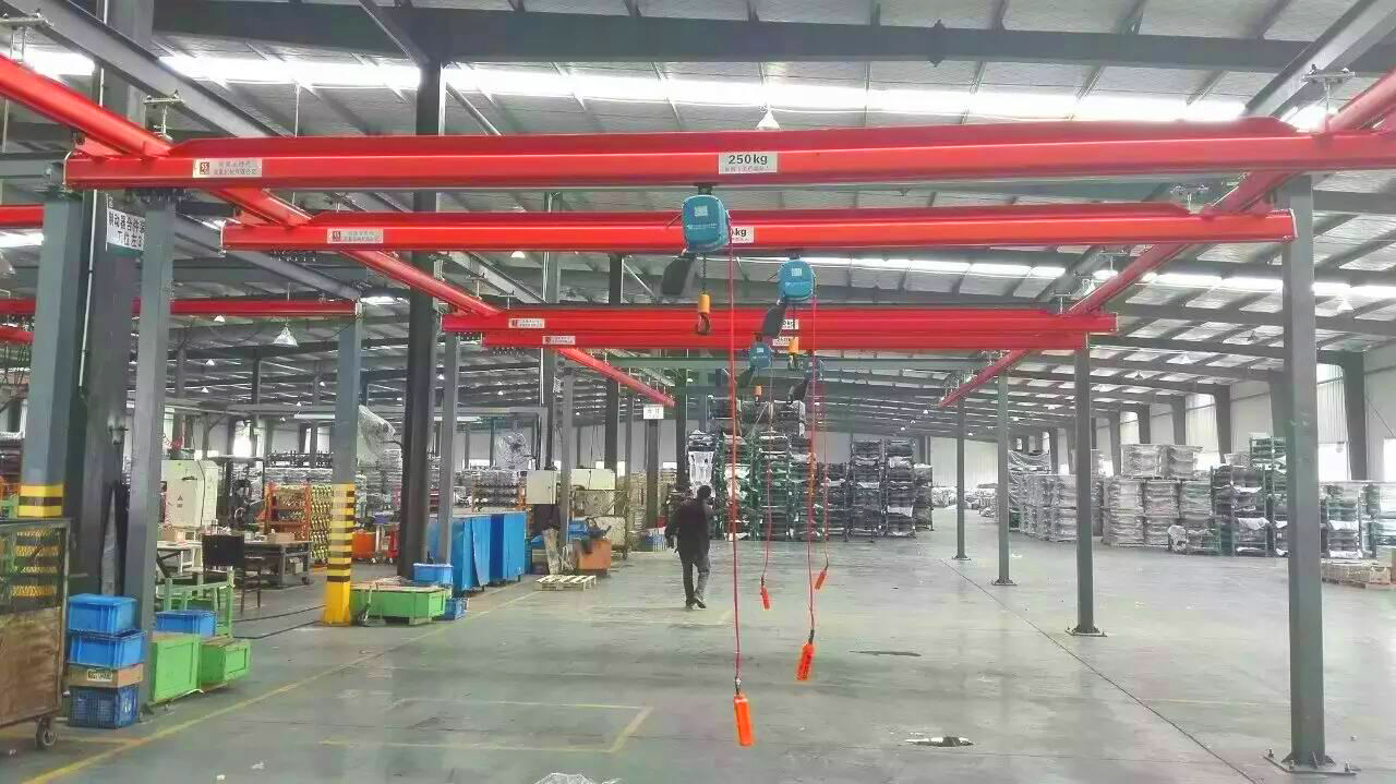 柔性KBK組合式起重機(jī)是真的柔嗎？