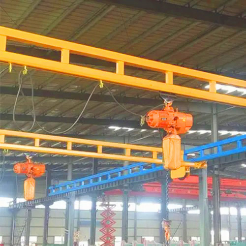 KBK鋼性軌道組合式起重機：輕量化設計，更高效能
